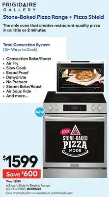 Lowe's 6.2-cu ft Slide-In Electric Range offer