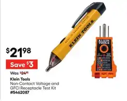 Lowe's Non-Contact Voltage and GFCI Receptacle Test Kit offer