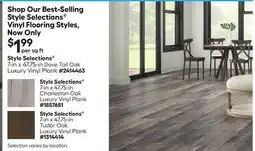 Lowe's Shop Our Best-Selling Style Selections Vinyl Flooring Styles offer