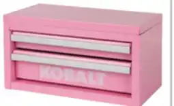 Lowe's 10.8-in Mini Pink Steel Tool Box offer