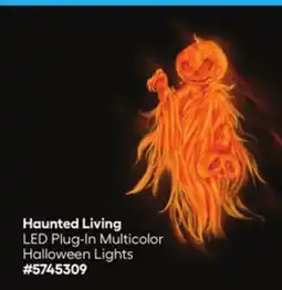 Lowe's Haunted Living LED Plug-In Multicolor Halloween Lights offer