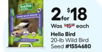 Lowe's Hello Bird 20-lb Wild Bird Seed offer