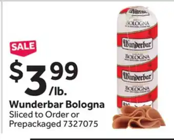 Stop&Shop Wunderbar Bologna offer