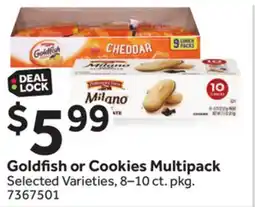 Stop&Shop Goldfish or Cookies Multipack offer