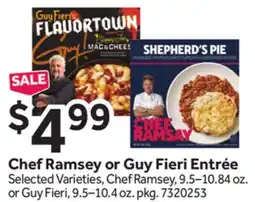 Stop&Shop Chef Ramsey or Guy Fieri Entrée offer