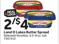 Stop&Shop Land O Lakes Butter Spread offer