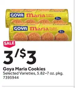 Stop&Shop Goya Maria Cookies offer