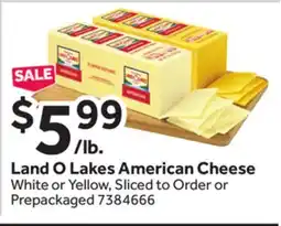 Stop&Shop Land O Lakes American Cheese offer
