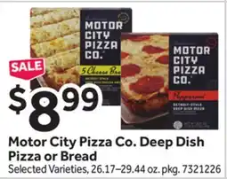 Stop&Shop Motor City Pizza Co. Deep Dish Pizza or Bread offer