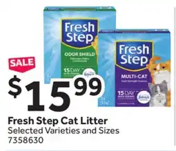 Stop&Shop Fresh Step Cat Litter offer