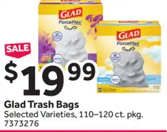 Stop&Shop Glad Trash Bags offer