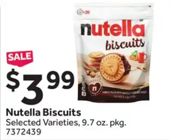 Stop&Shop Nutella Biscuits offer