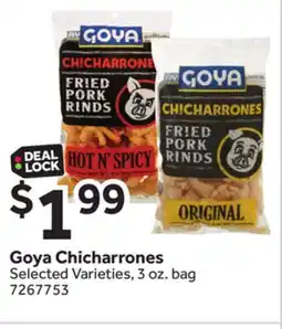 Stop&Shop Goya Chicharrones offer