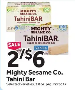 Stop&Shop Mighty Sesame Co. Tahini Bar offer