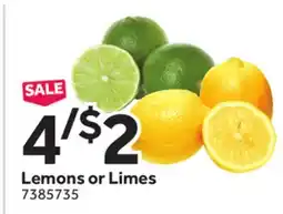 Stop&Shop Lemons or Limes offer