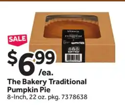 Stop&Shop The Bakery Traditional Pumpkin Pie offer