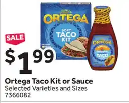 Stop&Shop Ortega Taco Kit or Sauce offer