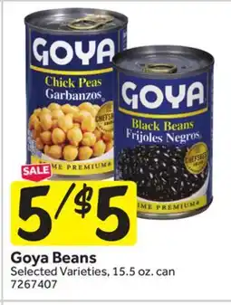 Stop&Shop Goya Beans offer