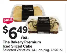 Stop&Shop The Bakery Premium Iced Sliced Cake offer