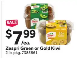 Stop&Shop Zespri Green or Gold Kiwi offer