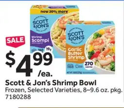 Stop&Shop Scott & Jon's Shrimp Bowl offer