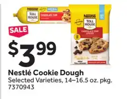 Stop&Shop Nestlé Cookie Dough offer