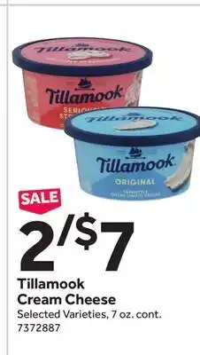 Stop&Shop Tillamook Cream Cheese offer