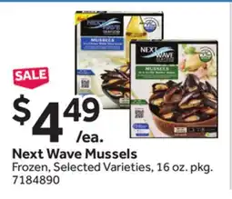 Stop&Shop Next Wave Mussels offer