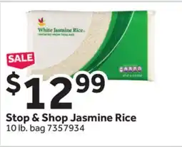 Stop&Shop Stop & Shop Jasmine Rice offer
