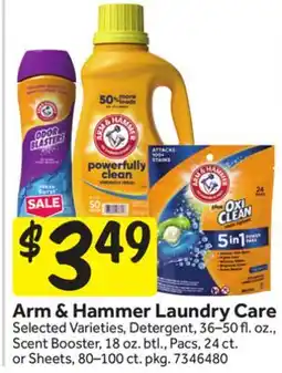 Stop&Shop Arm & Hammer Laundry Care offer