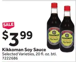 Stop&Shop Kikkoman Soy Sauce offer