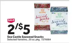 Stop&Shop Sea Castle Seaweed Snacks offer