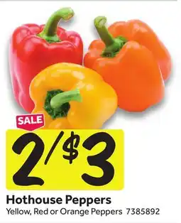 Stop&Shop Hothouse Peppers offer