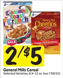 Stop&Shop General Mills Cereal offer