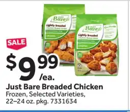 Stop&Shop Just Bare Breaded Chicken offer