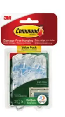 Lowe's 32-Pack Adhesive Outdoor Light Clips offer