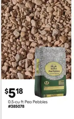 Lowe's 0.5-cu ft Pea Pebbles offer