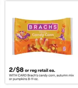 CVS Brach's candy corn, autumn mix or pumpkins offer