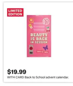 CVS Back to School advent calendar offer