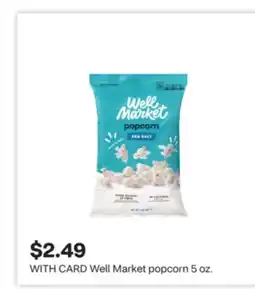 CVS Well Market popcorn offer