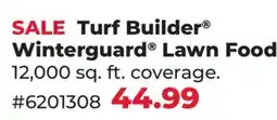 Runnings Scotts Turf Builder Winterguard Lawn Food offer