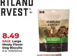 Runnings Heartland Harvest Large Meaty Flavor Dog Biscuits offer