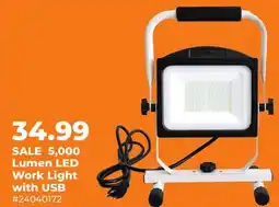 Runnings Electryx 5,000 Lumen LED Work Light with USB offer