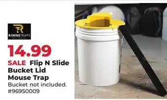 Runnings Flip N Slide Bucket Lid Mouse Trap offer