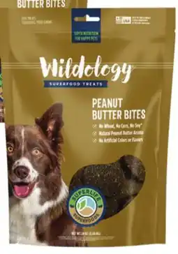 Runnings Wildology Peanut Butter Bites Dog Treats offer