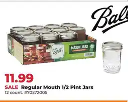 Runnings Ball Regular Mouth 1/2 Pint Jars offer