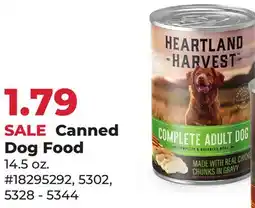 Runnings Heartland Harvest Canned Dog Food offer