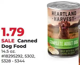 Runnings Heartland Harvest Canned Dog Food offer