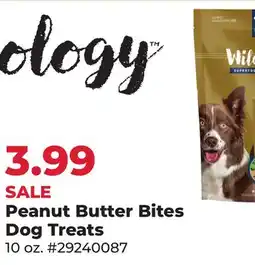Runnings Wildology Peanut Butter Bites Dog Treats offer