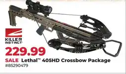 Runnings Killer Instinct Lethal 405HD Crossbow Package offer